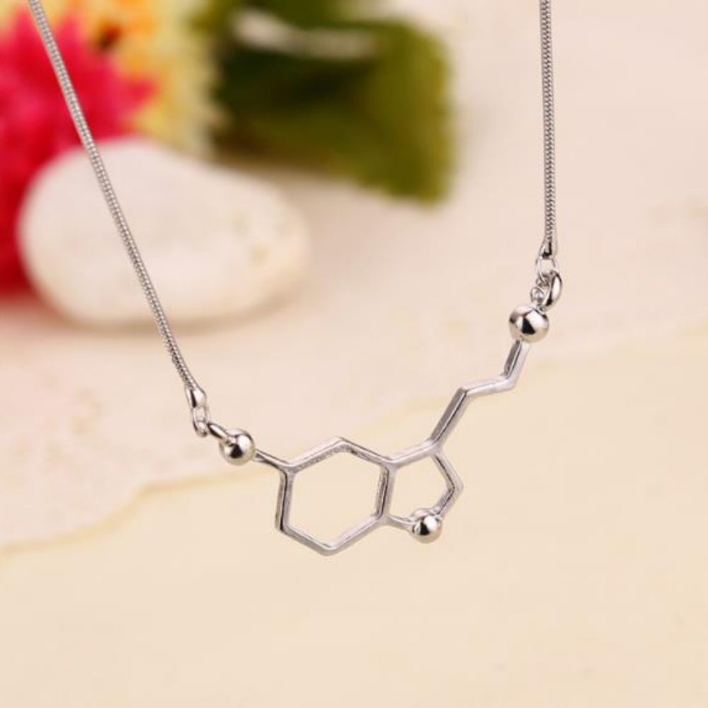 NEW serotonin melocule necklace - Picture 2 of 4